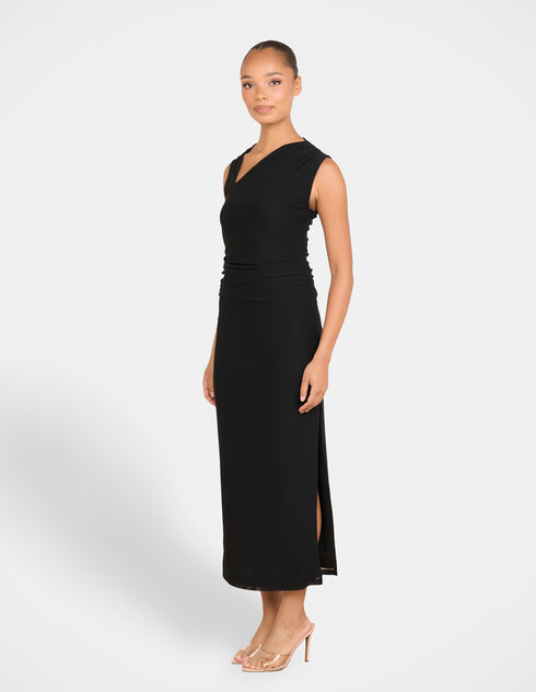 Onyx Sleeveless Maxi Dress
